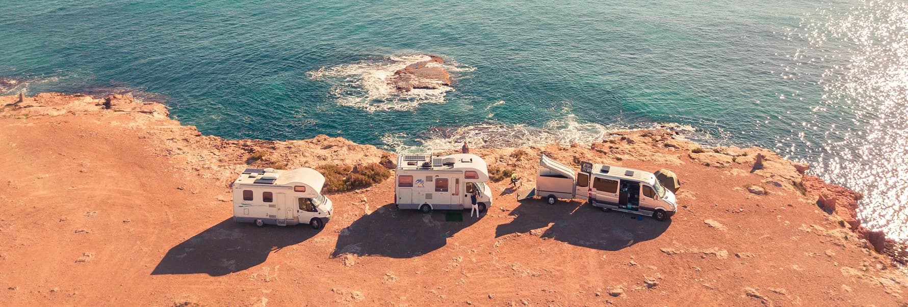 Outdoor gear and adventure shopping scene